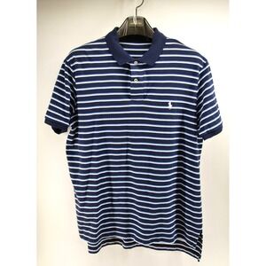 Polo‎ Ralph Lauren Standard Soft Touch Border Striped Polo Shirt Size XL